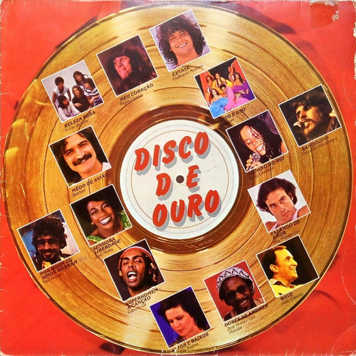 Disco De Ouro Lp 1980 Elis Gil Baby Pepeu Raul Belchior 1280
