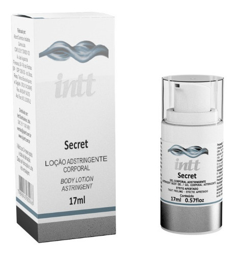 Gel Adstrigente Corporal Secret Sempre Virgem Apertada Intt