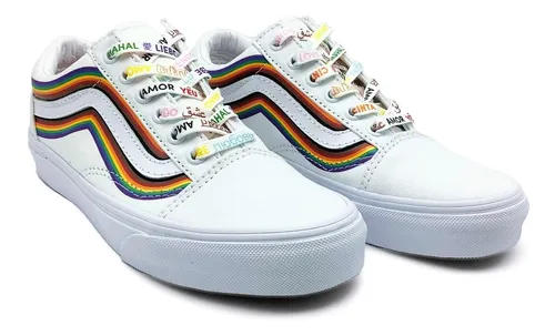 Tenis Vans Old Skool Pride Clasico Orgullo Arcoiris Lgbt