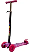 Comprar Monopatin - Patineta Scooter - Ajustable- 4 Ruedas Con Luces