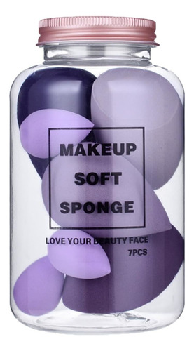 Esponjas Faciales Maquillaje Beauty Blender X7 Unidades