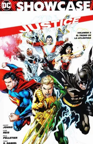 Dc Comics Showcase Justice League Vol. 3 Trono De Atlántida