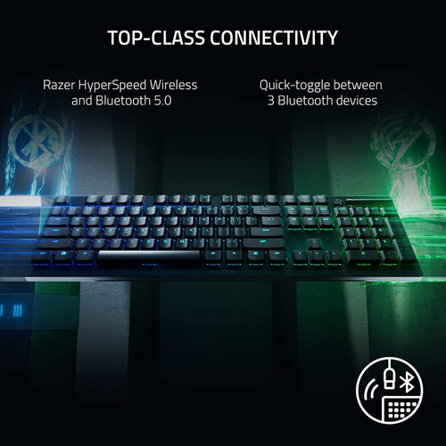Razer Deathstalker V2 Pro Teclado Gamer Wireless Bluetooth