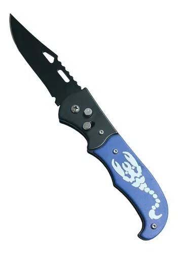 Navaja Tactica Cuchillo Automatico Hoja 8,5 Cm Zona Obelisco