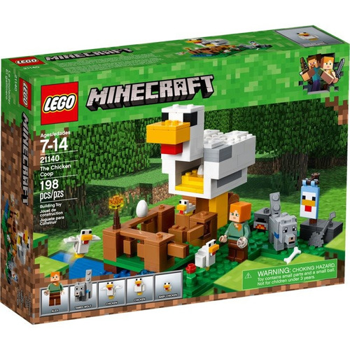 política pluma papi Todobloques Lego 21140 Minecraft The Chicken Coop !!!!! | Envío gratis