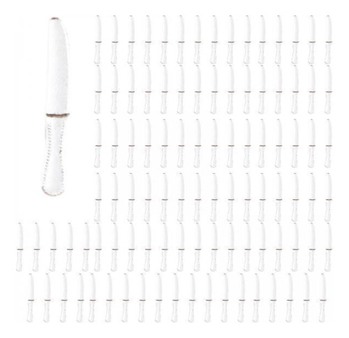 2 Vajilla Para Casa De Muñecas, Juego De Cuchillo De Plata