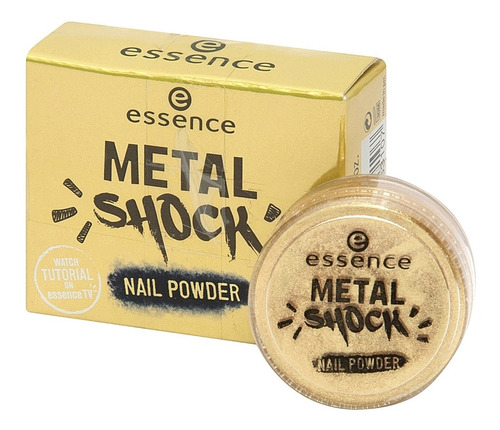 Brillo Uñas Efecto Espejo Essence Metal Shock Nail Powder