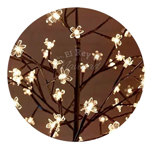 Arbol Flor Del Cerezo Luces Led Calidas 180 Cm Cumpleaños