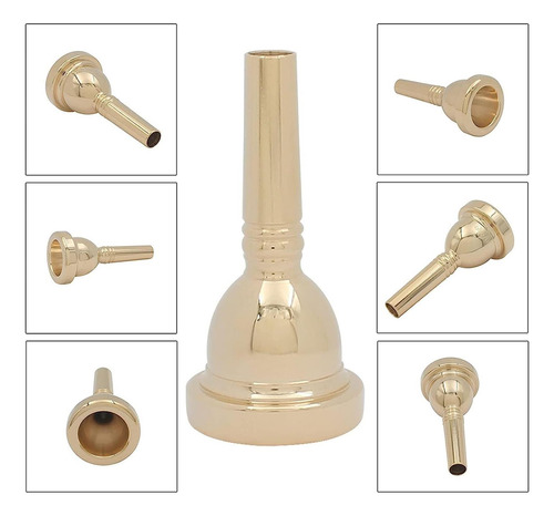 Jdyyyyyyicz Professonal Gold Alto Trombone Bouce 12c