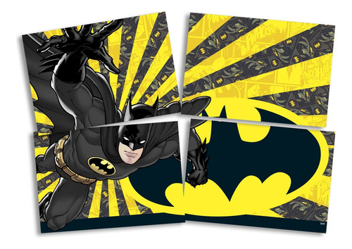 Painel Decorativo Festa Batman Geek - 01 Unidade - Festcolor