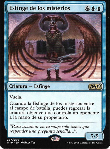 Carta Magic Esfinge De Los Misterios