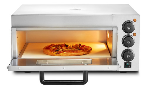 Vevor Horno De Pizza Comercial De Encimera Una Sola Capa