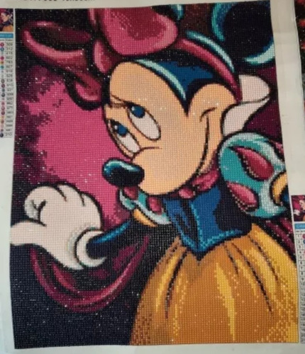 Pintura Com Diamantes-diy 5d Strass-passeio Na Praça 1-40x50