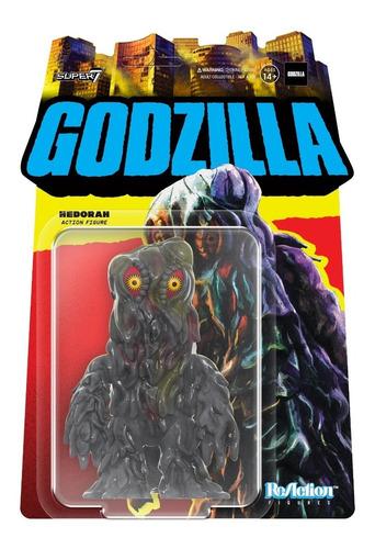 Super 7 Figura De Accion Hedorah - Godzilla Toho