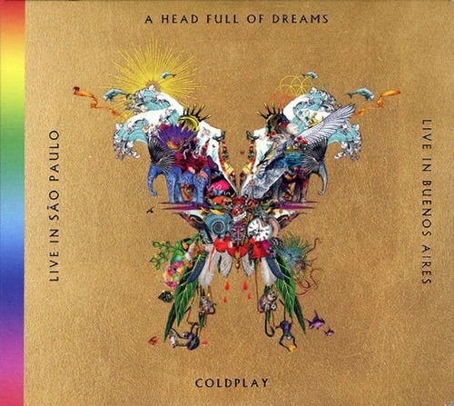 Coldplay Live In Buenos Aires + Sao Paulo  2 Cd + 2 Dvd 2018
