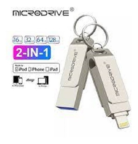 Pendrive Para iPhone, iPad, Pc Y Cualquier Entrada Usb 64gb