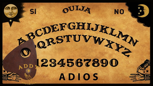 Tabla Ouija Ritualizada Incluye Manual Y  2 Velas 