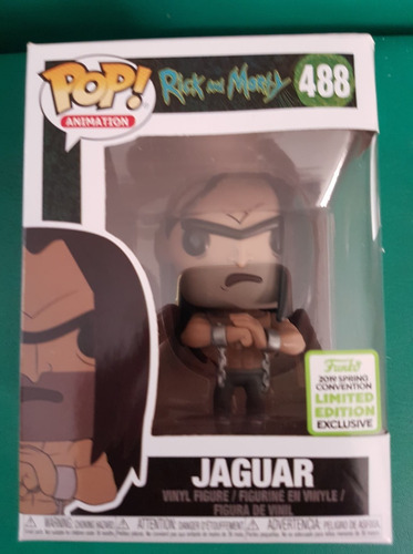 Funko Pop Jaguar Rick & Morty Eccc Exclusivo