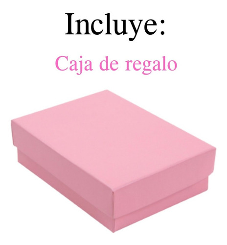 Aretes Arracadas Rectangular Multicolor Rainbow Baño Oro 18k