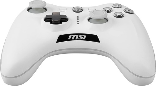 Controlador De Juegos Msi Force Gc30v2 Inalámbrico Blanco