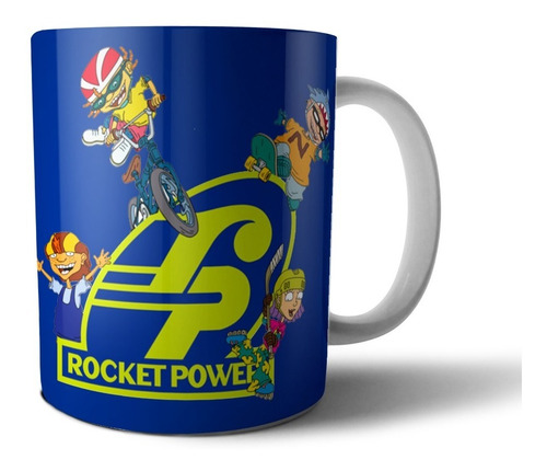 Taza De Ceramica - Rocket Power (varios Modelos)