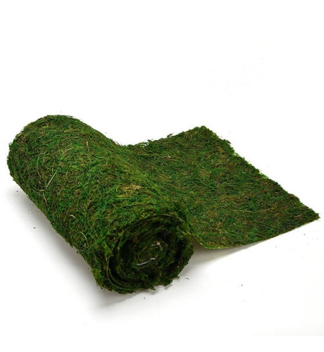 Byher Dried Moss Alfombra De Mesa Para Fiesta Decoracion De