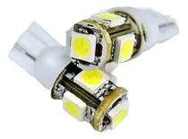 Comprar Led Lampara Auto Luz Posicion Tablero 12v T10-5050 Smd