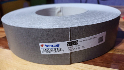 Tapacanto Seda Notte 50mm Ancho Tece Preenc. Rollo 50mts.