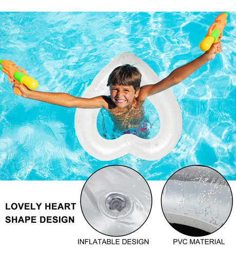 Anillo De Natación Inflable, Anillo De Natación En Forma De