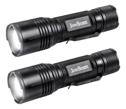 Jowbeam Paquete De 2 Linterna Led Brillante De 650 Lumenes, 