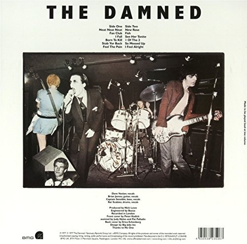 Damned Damned Damned Damned Remastered Uk Import Lp Vinilo