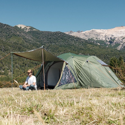 Carpa Cacique Igloo Duo Trail 6/10 Personas - 3 Ambientes