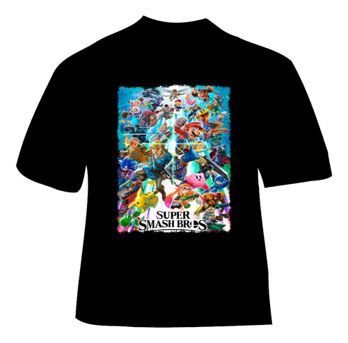 Polera Super Smash Bros - Ver 01 - Vale Gamess