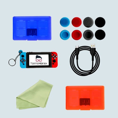 Imagen 6 de 10 de Estuche Mochila Nintendo Switch Rígida Premium Accesorios