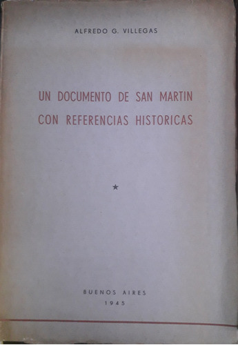 4896 Un Documento De San Martín Con Referencias Históricas