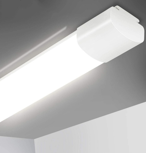 Lampara Led 36w Doble Con Base 120cms Blanca Y De Colores