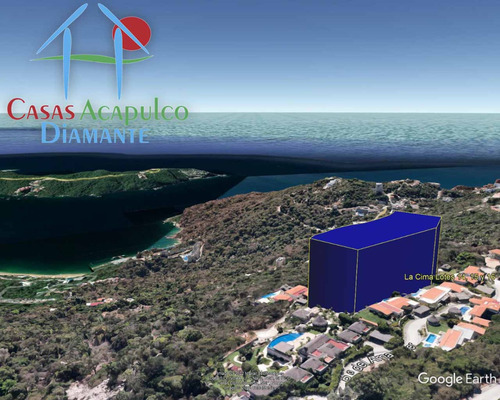 Cad La Cima Ps 14, 15 Y 16. Tres Lotes Residenciales Con Vista Al Mar En El Prestigioso Fraccionamiento La Cima