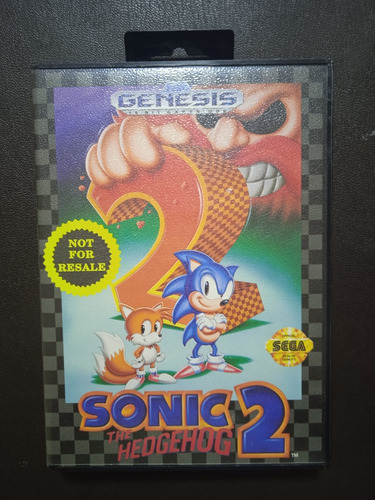 Sonic 2 The Hedgehog En Caja Y Con Manual - Sega Genesis 