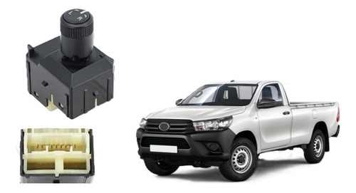 Control De Espejos Toyota Hilux 2016 - 2022