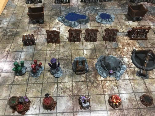 Dungeon Master Starter Kit #2: Caverns - Dm3dminiaturas