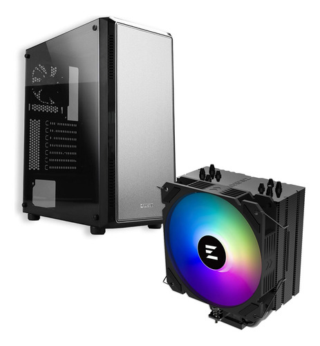 Carcasa Para Pc Escritorio S4 Atx Mid Tower + Cpu 9x