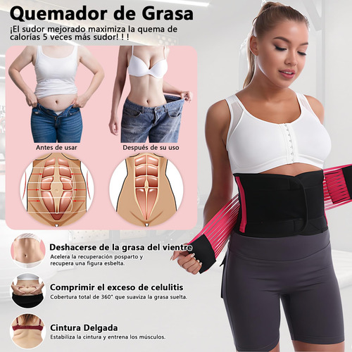 Cinturilla Moldeadora Para Mujer, Cinturón De Entrenamiento