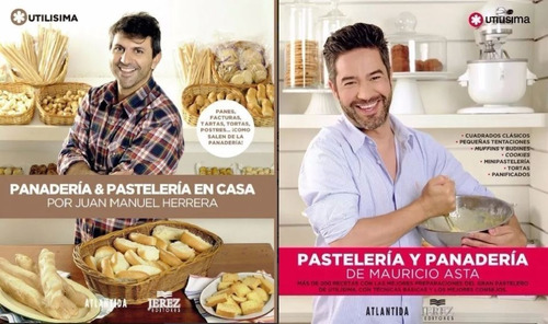 Oferta 2 Libros Panaderia Y Pasteleria Herrera + Asta - Lujo