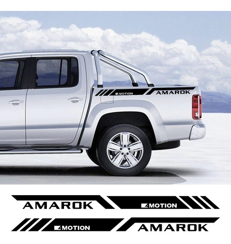 Vinil Stiker Estampado Rotulado Lateral Batea Amarok Pickup