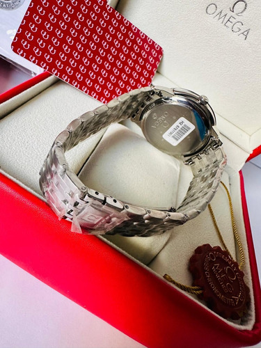 Reloj Pulsera Omega De Ville Gris Plata Plata Plata Gris (Usado)