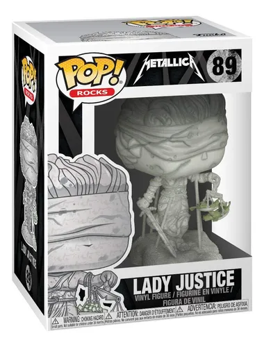 ¡funko Pop! Rocks: Metallica - Lady Justice