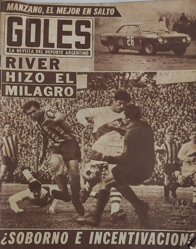 Goles 985 River 1 Central 0,defensores De Belgrano 2 Tigre 0 (Usado)