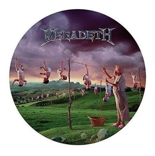 Megadeth Youthanasia Picture Disc Usa Import Lp Vinilo Nuevo