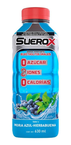 Electrolitos Orales Suerox 8iones Sol 630 Ml Hidratante