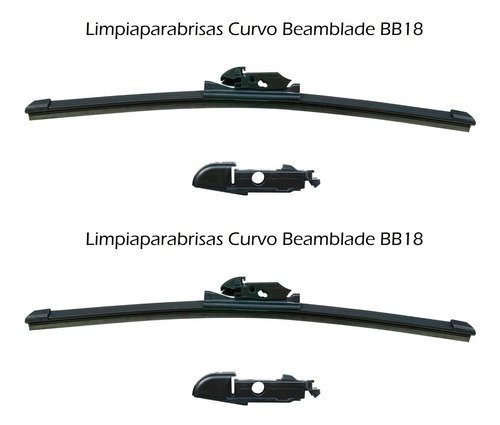 Kit Limpiaparabrisas Curvo Chrysler Cordoba 1980-1982 5.2 L